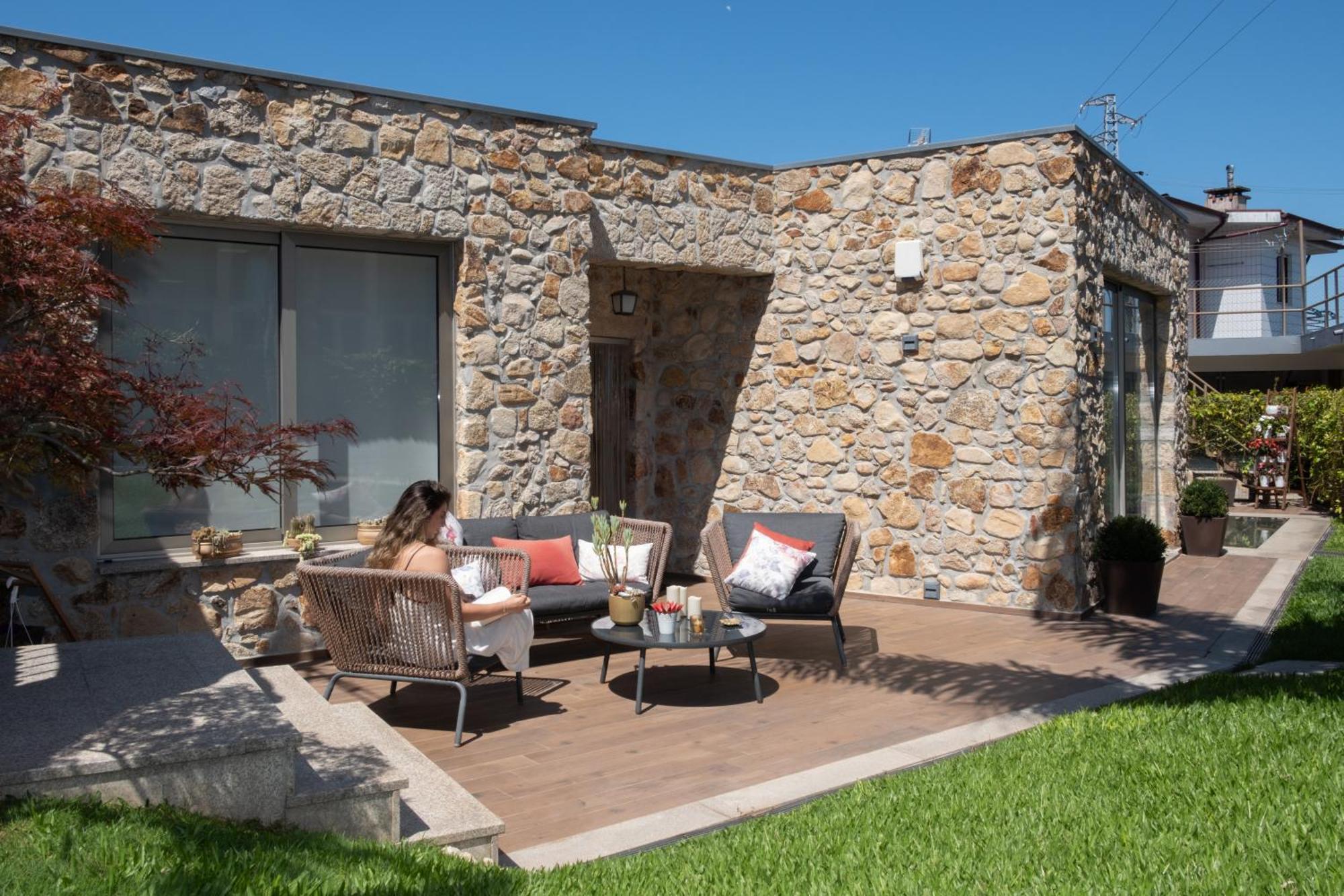 Deluxe Villa Home, Peace & Spa Віла-ду-Конде Екстер'єр фото